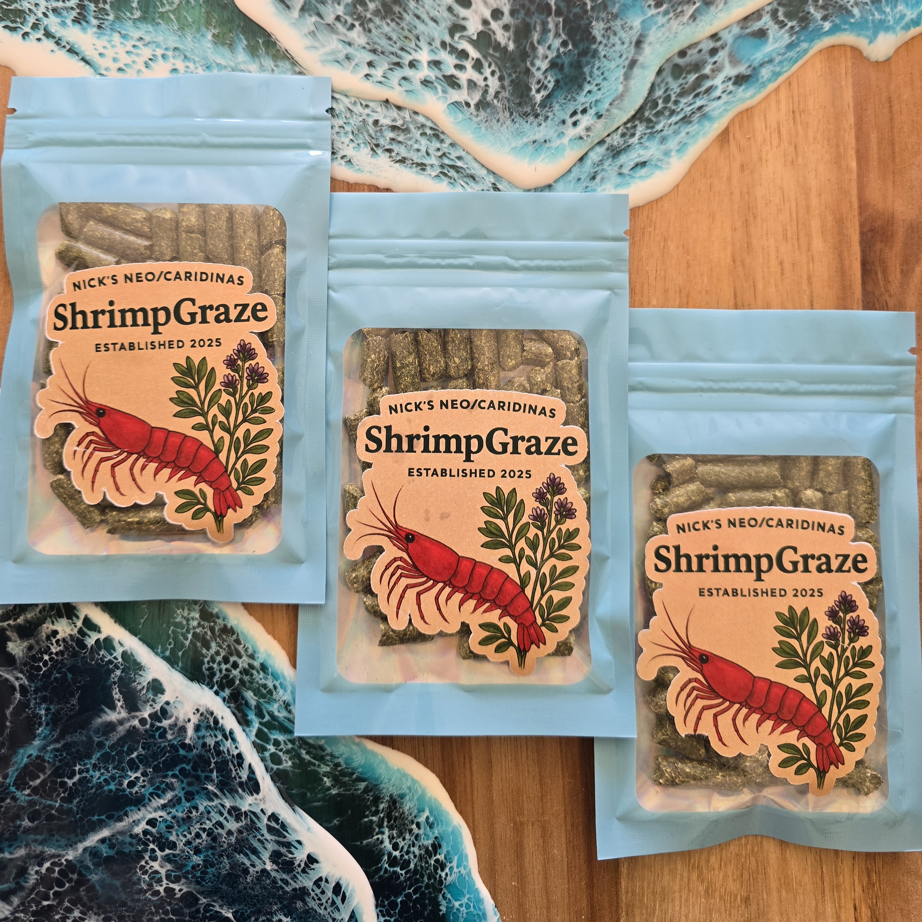 Nick's Neo/caridinas Shrimp Graze